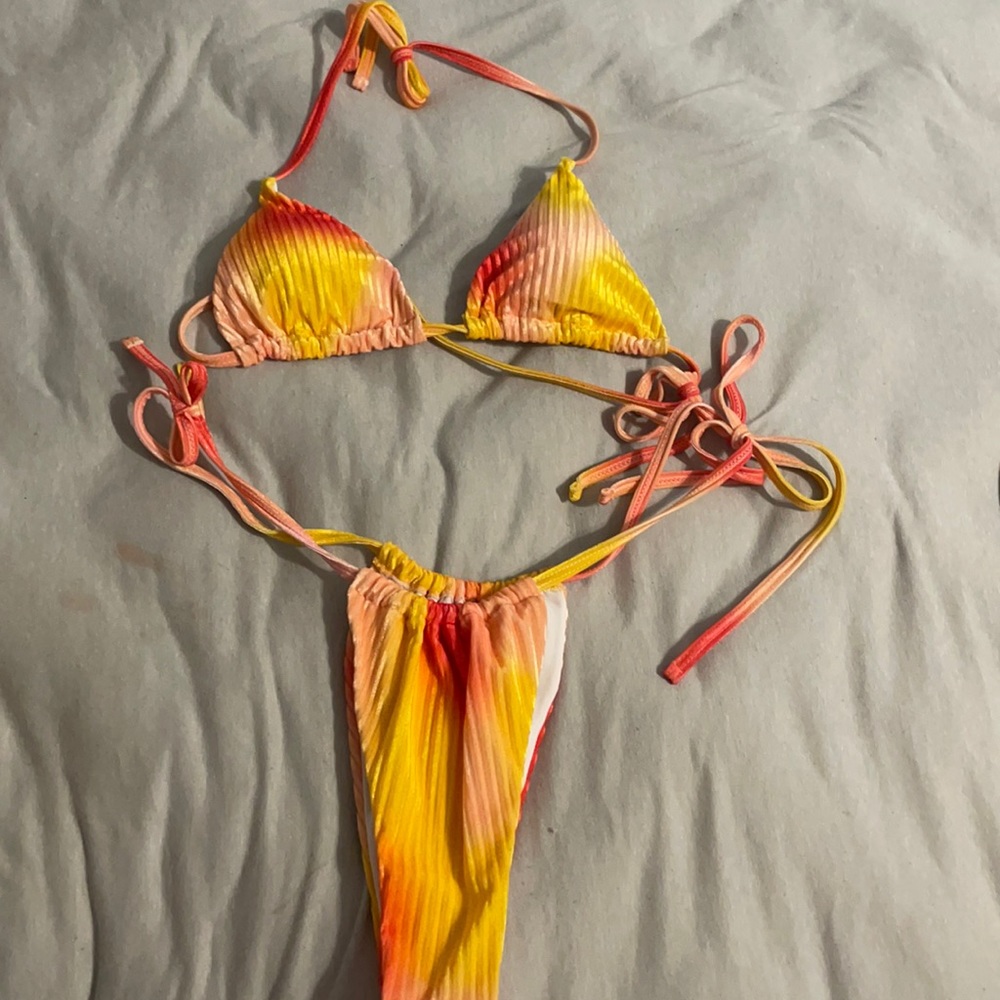 Colorful bikini